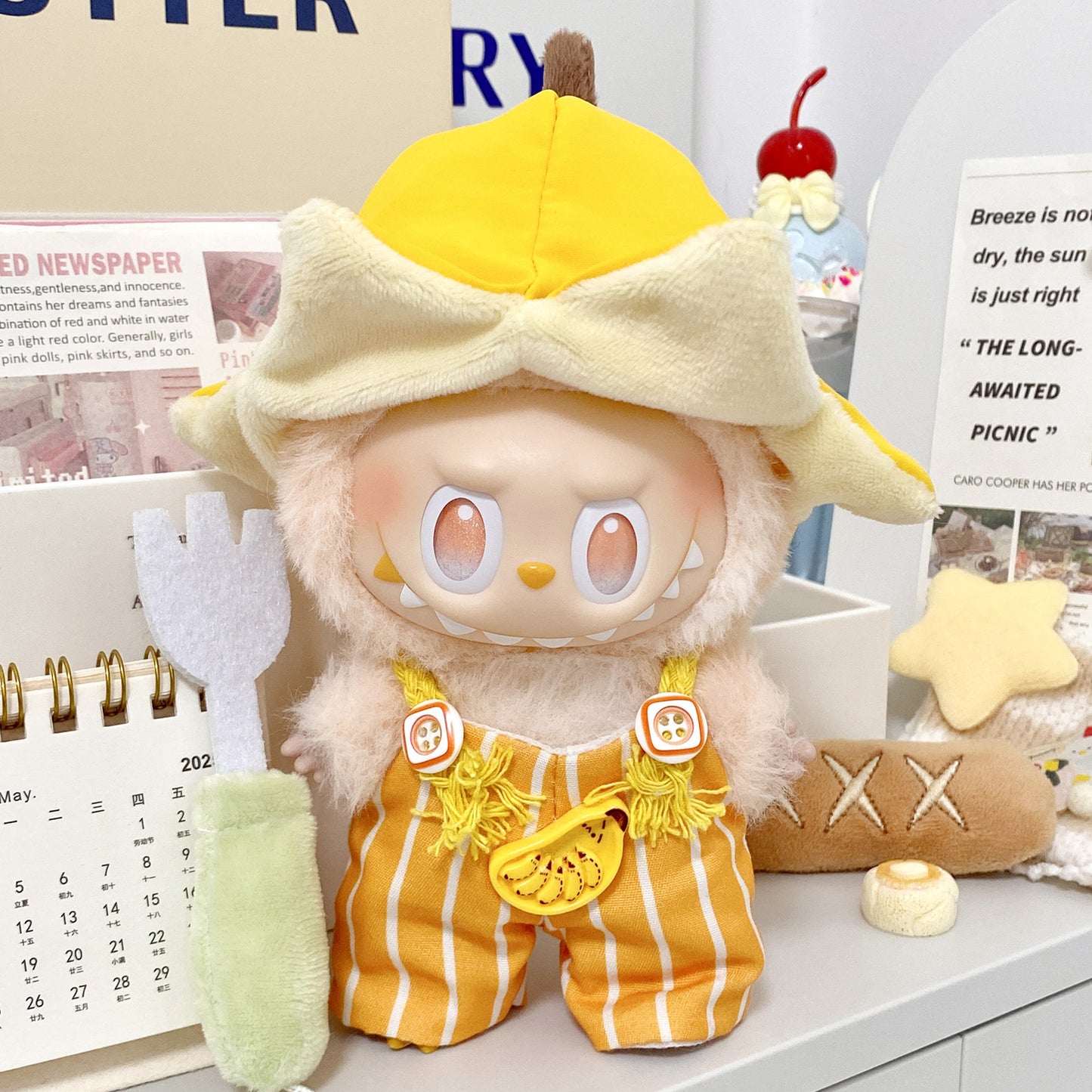 Labubu third generation doll clothes labubu 3.0 doll clothes generation second generation sitting party for blind box clothes 17cm