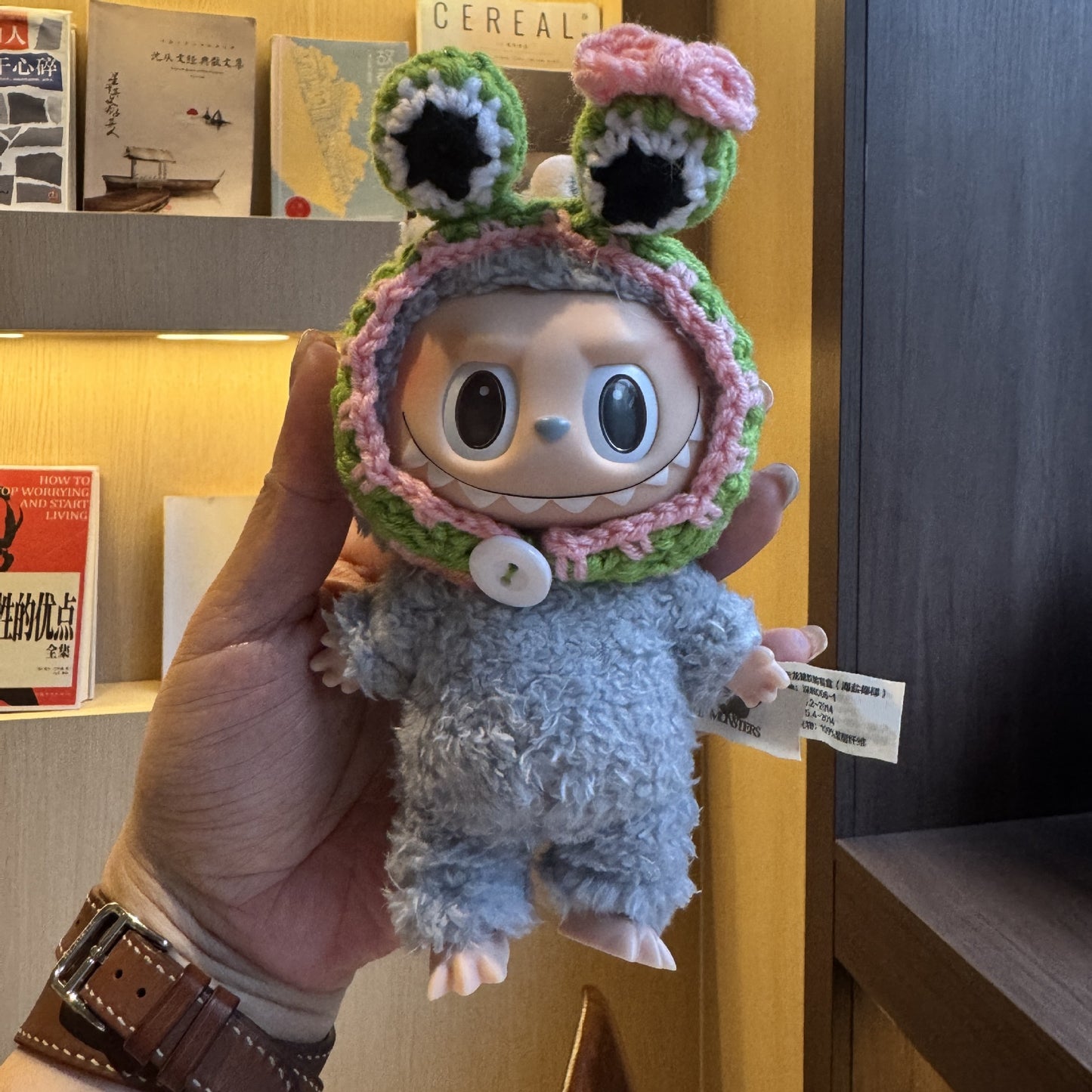 Labubu Doll Clothes - Cute 9.5cm Plush Outfits & Headbands