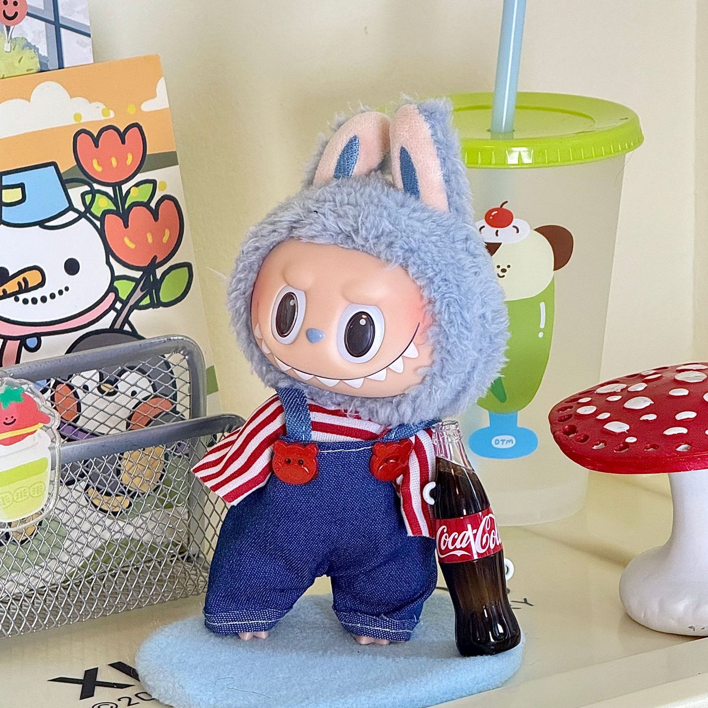 17cm Labubu doll clothes suit 17cm Labubu generation two generation doll pendant clothes wholesale