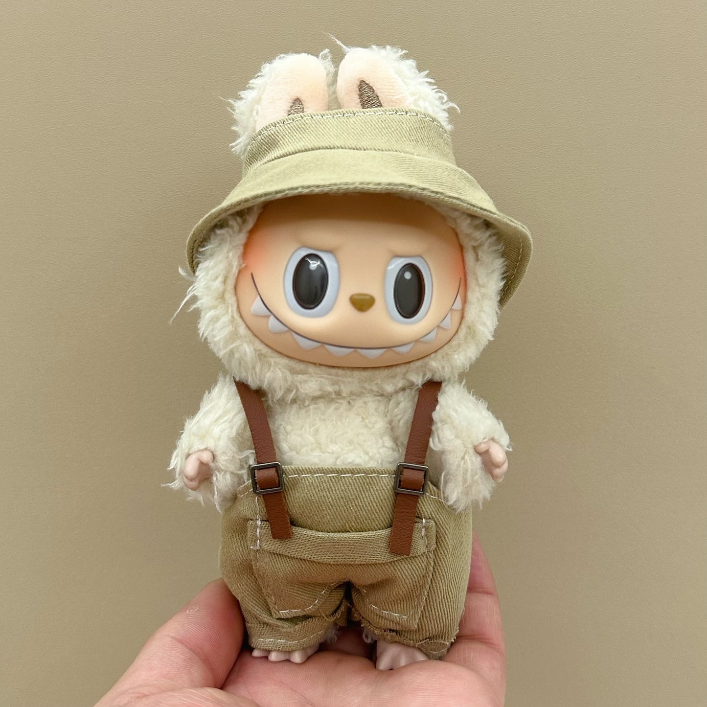 labubu doll clothes 17cm pull cloth clothes blind box doll skirt suit cute dress toy cross-border wholesale