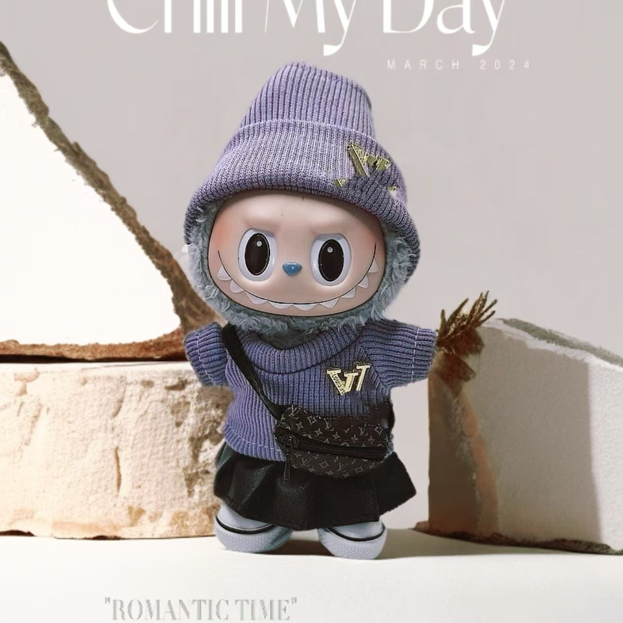 Labubu Doll Clothes - 17cm Two-Piece Outfit Set