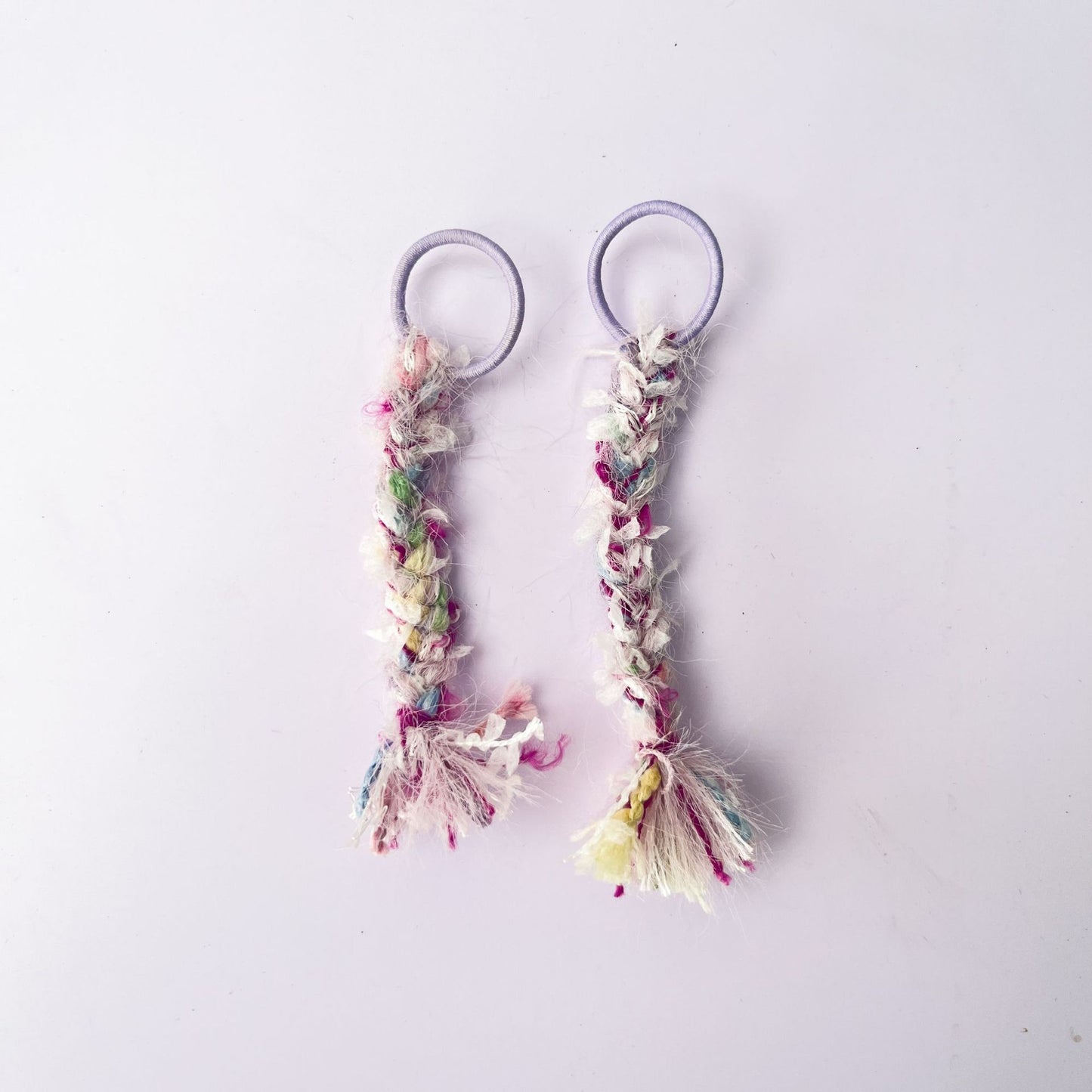 Labubu Doll 17cm Braided Wool Decoration - Multi-Color Outfit