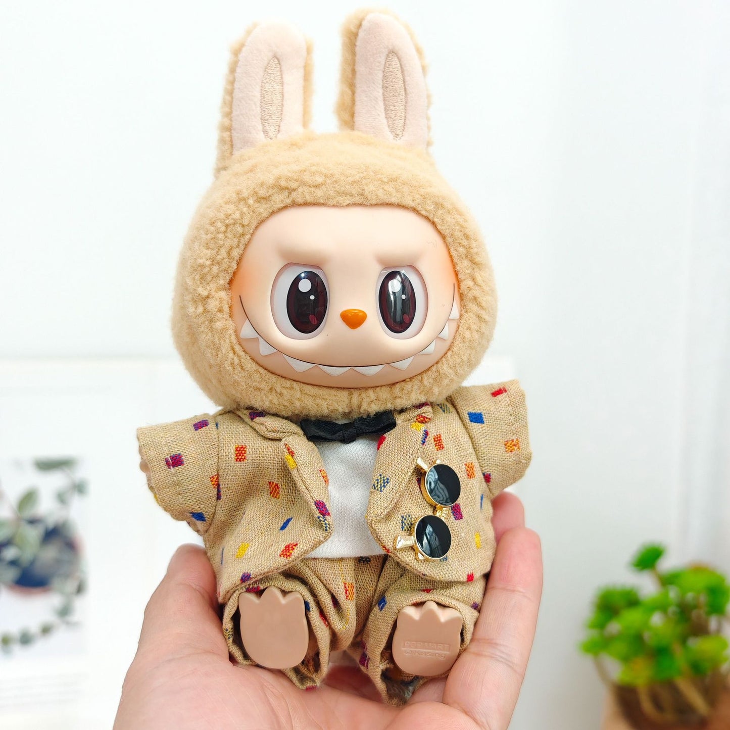 Labubu Doll Outfit Set - Velvet Skirts, Suits & Accessories for 2nd & 3rd Gen Pendant Dolls