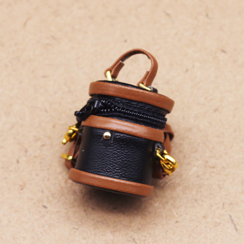 Labubu Doll Crossbody Bag - Adjustable Mini Cloth Bag for BJD & Ob11 Dolls