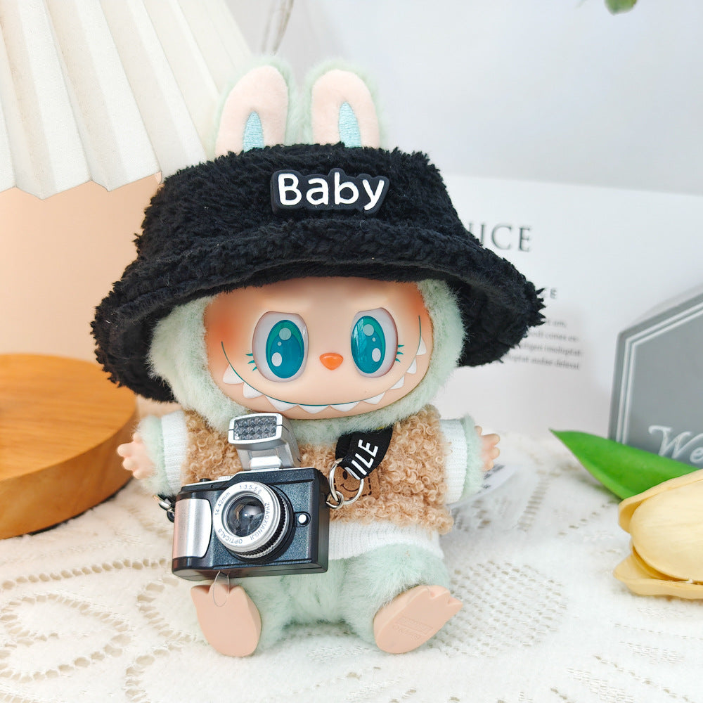 Labubu Doll Outfit Set - Cute Baby Clothes & Accessories for Vinyl Dolls