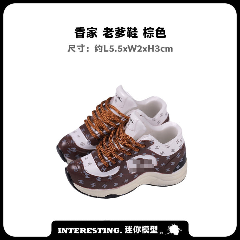 Labubu Labubu Doll Clothes 17cm Shoes Model 5cm Vinyl Toy Hand-made AJ Blind Box DIY High Luxury Series