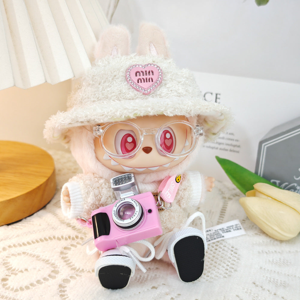 Labubu Doll Outfit Set - Cute Baby Clothes & Accessories for Vinyl Dolls