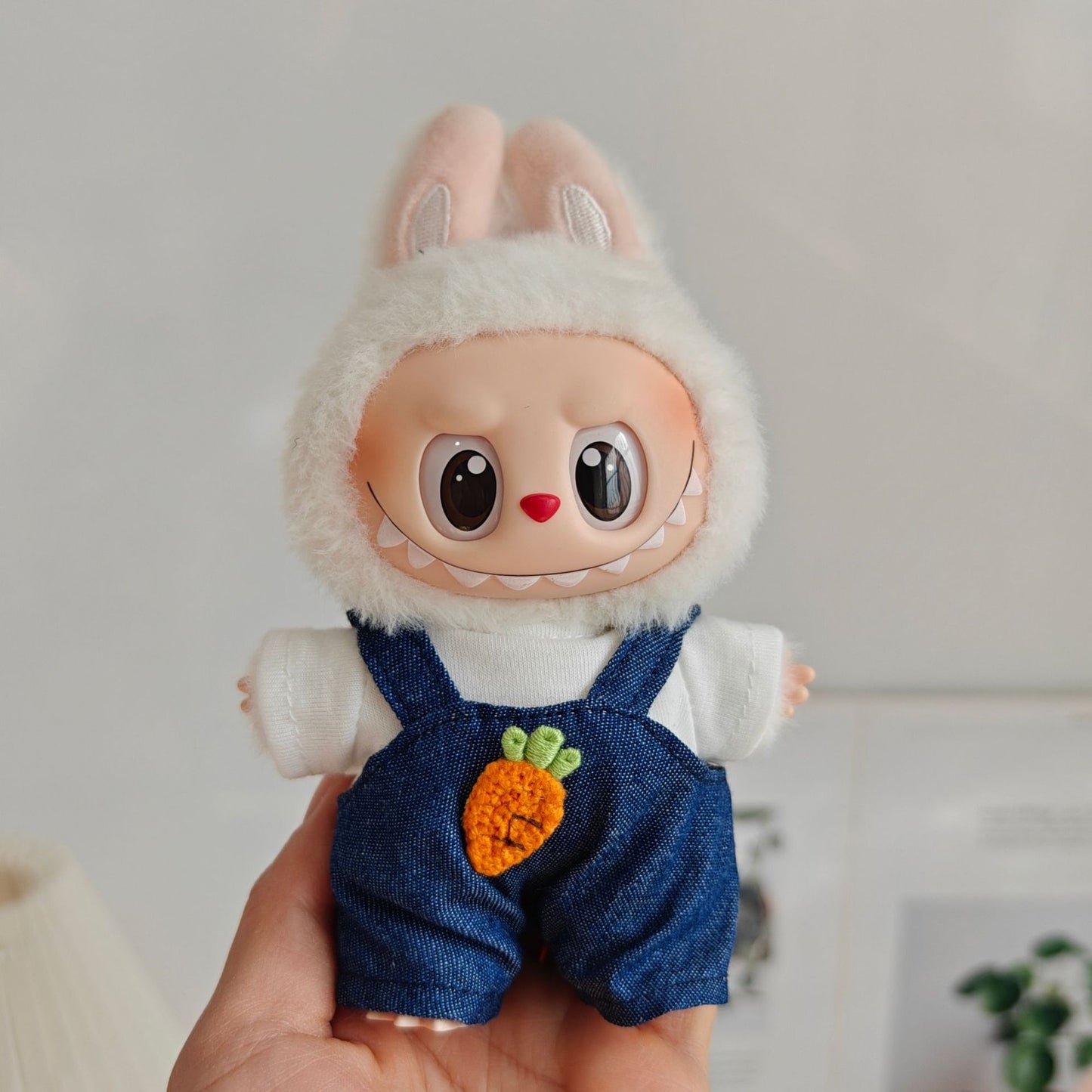 Labubu Doll Outfit Sets for 1st, 2nd & 3rd Gen - Skirts, Overalls & More