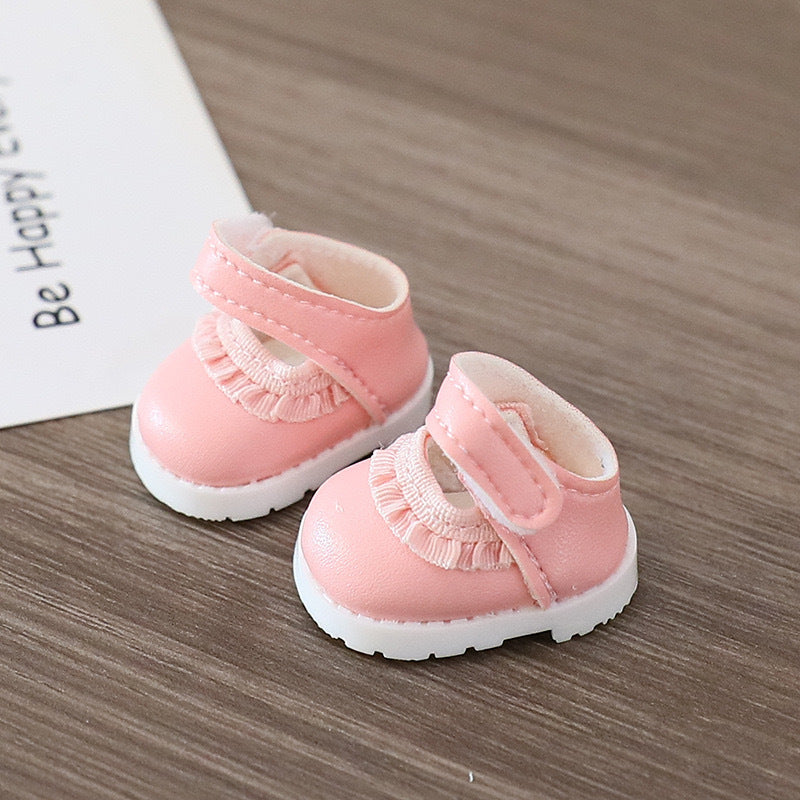 17cm Blind Box Rab Cloth Pendant Doll Hats Shoes Accessories Labubu Clothes Accessories Doll Toy Shoes