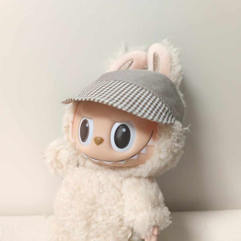 Hats only. in stock Labu Hat 17cm Vinyl Pendant Cap Sitting Party Macaron Doll Matching
