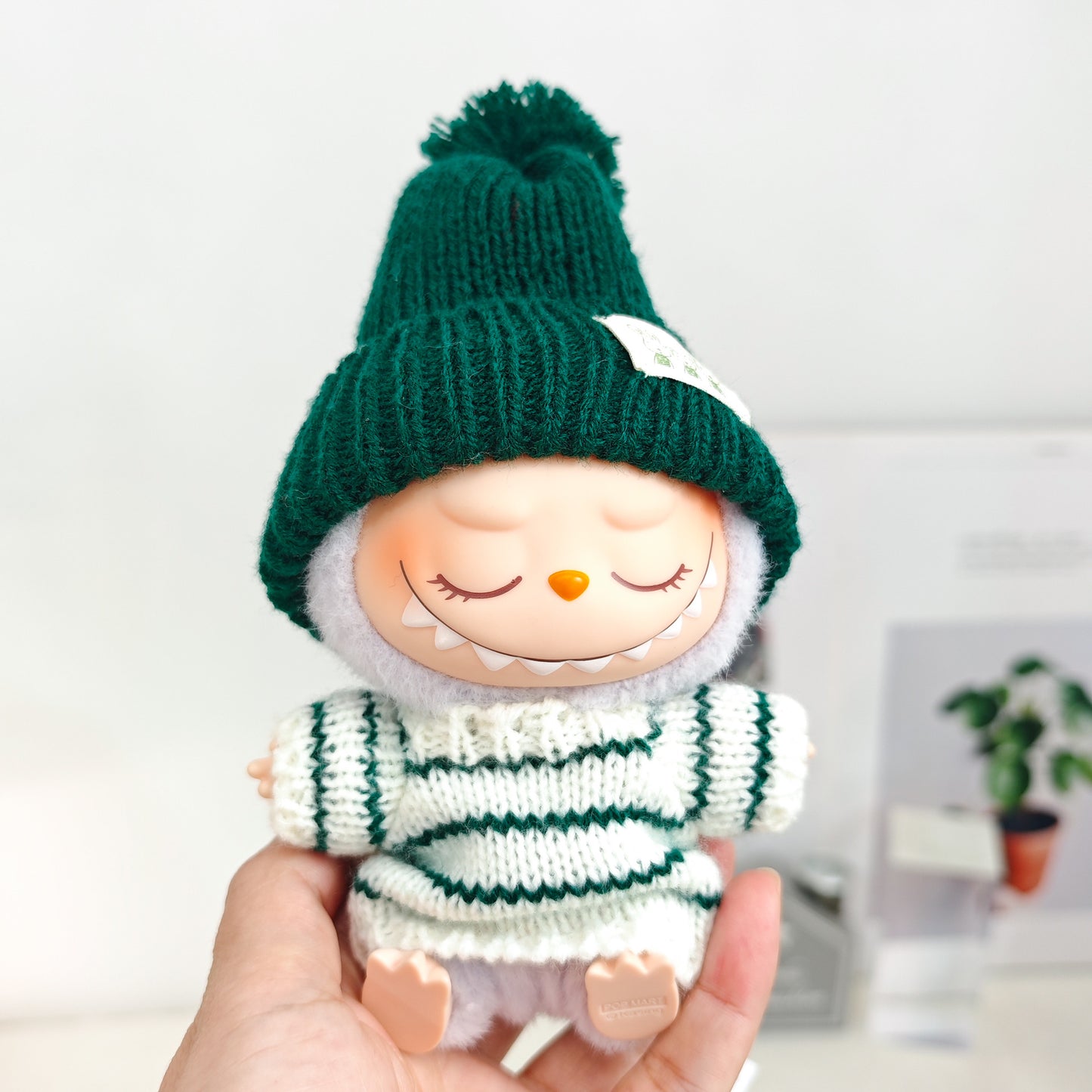 Labubu Doll Clothes & Accessories for 15-17cm Vinyl Dolls - Outfits, Hats, Shoes