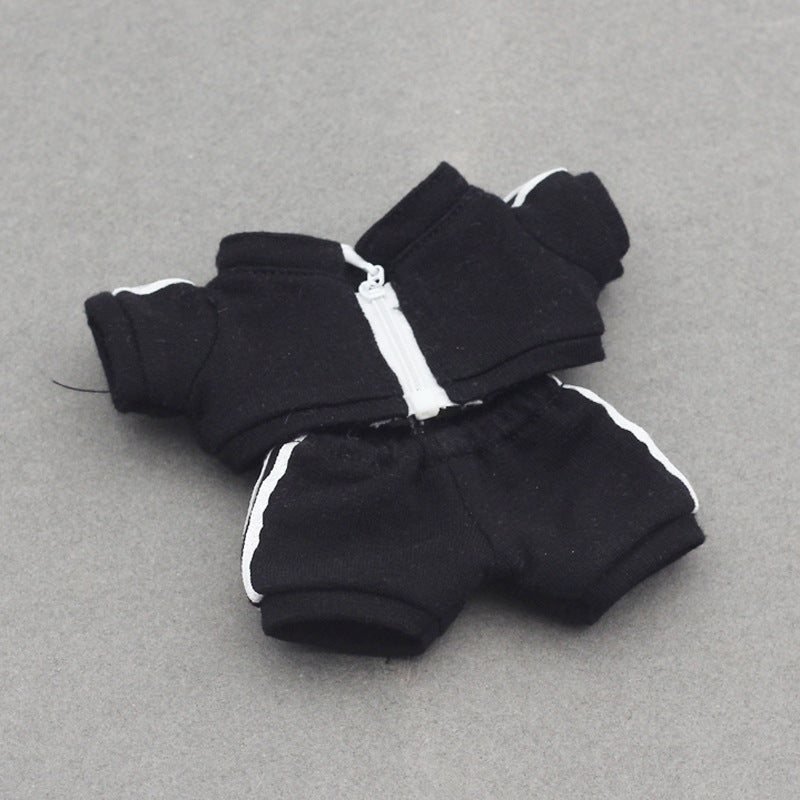 Labubu Doll Casual Sports Outfit for 17cm & 10cm Dolls