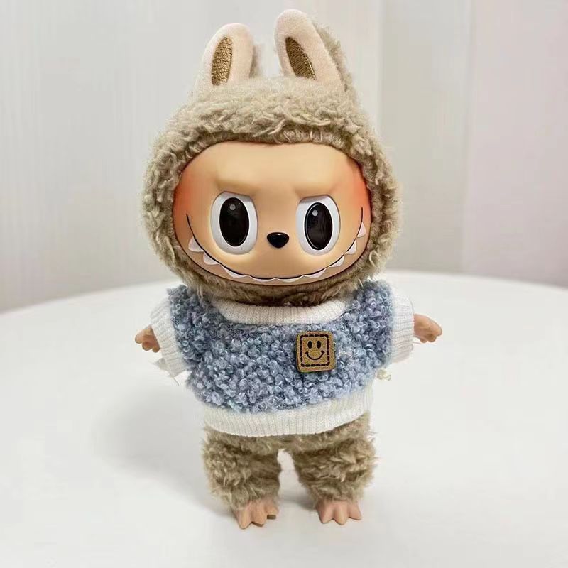 Labubu Doll Clothes - 17cm Macaron Pendant Outfits