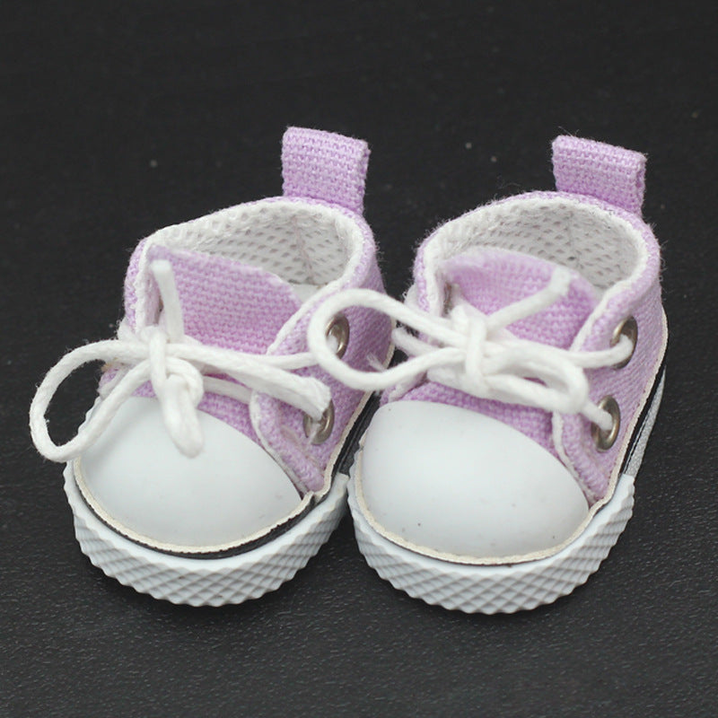 Labubu Doll Canvas Shoes - 3.8CM Sports Style for 10CM & 17CM Dolls