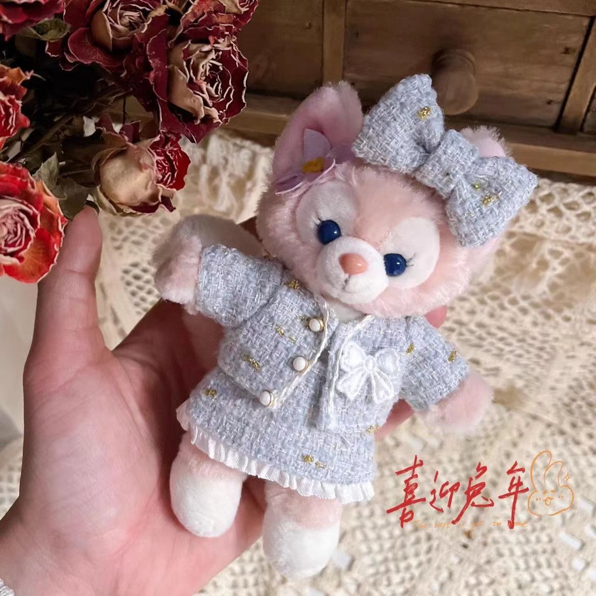 Labubu Doll Clothes for 17cm Vinyl Pendant Doll - Skirts & Outfits