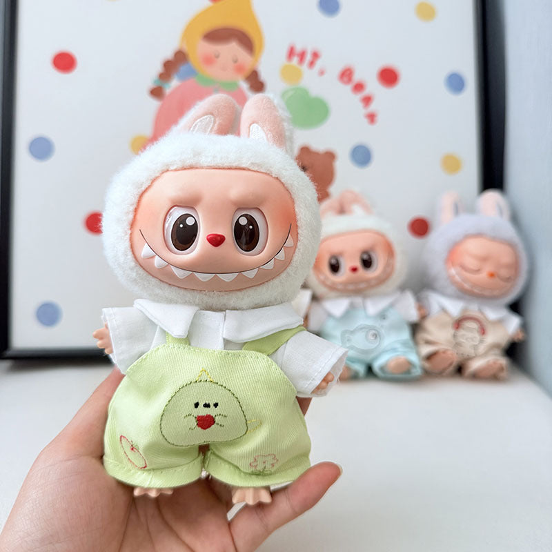 Labubu Doll Outfit Set - 15-17cm Cute Clothes & Accessories