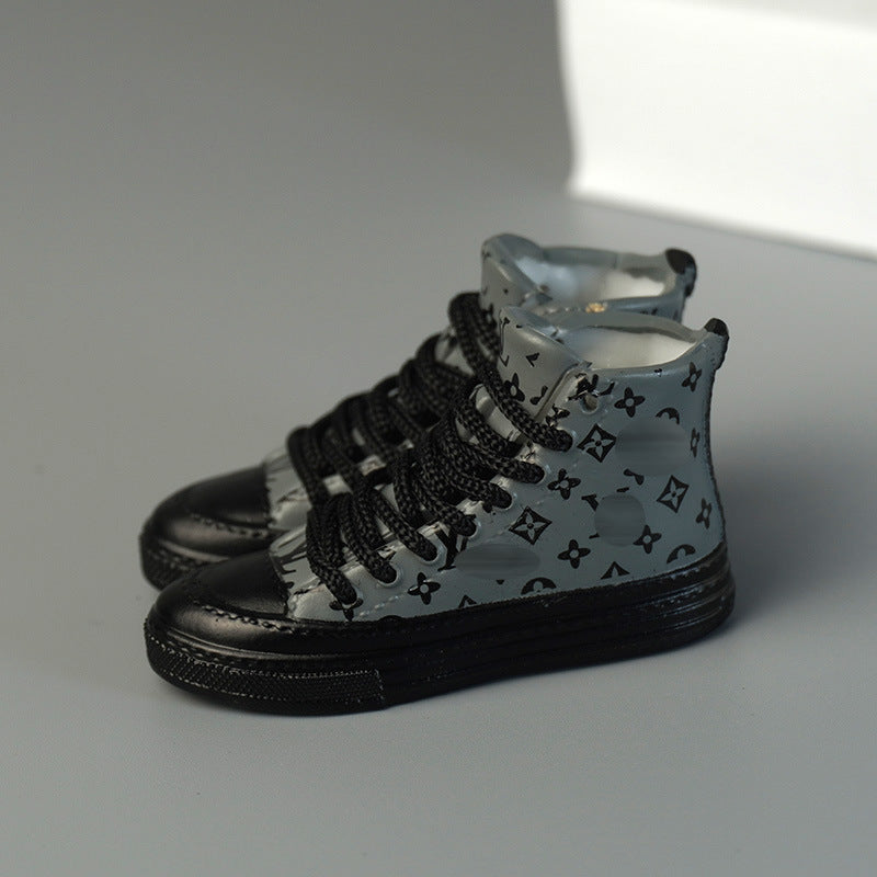 Labubu Labubu Doll Clothes 17cm Shoes Model 5cm Vinyl Toy Hand-made AJ Blind Box DIY High Luxury Series