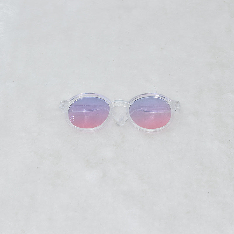 10cm20cm cotton doll glasses doll plush doll change accessories 17M cloth pendant glasses