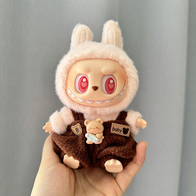 Labubu Doll Clothes Set - Cute Outfits for 1st & 2nd Gen Pendant Dolls