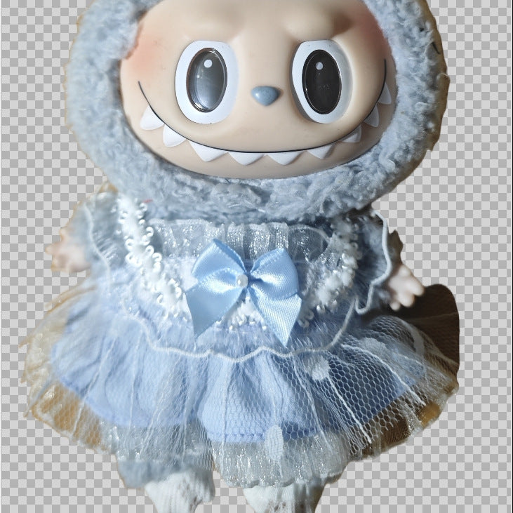Labubu Doll Clothes - 17cm Macaron Pendant Outfits