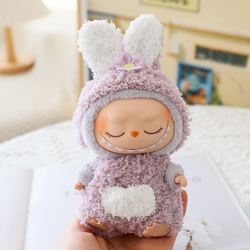 Labubu Costume Disguised as Animal Costume Labubu Pendant Sitting Party Doll Costume for Universal Costume