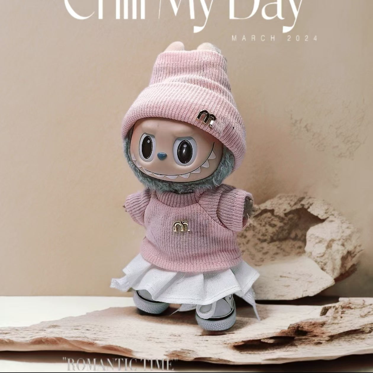 Labubu Doll Clothes - 17cm Two-Piece Outfit Set