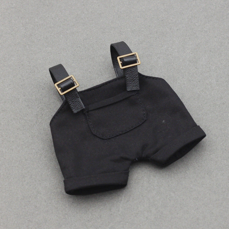 Labubu Doll Denim Suspender Pants for 17cm & 10cm Dolls