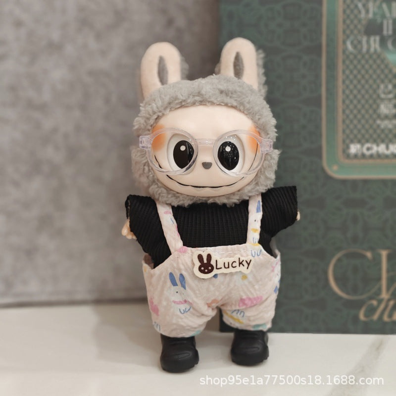 Labubu Doll Outfit Set for 17cm Vinyl Figure - Party Style