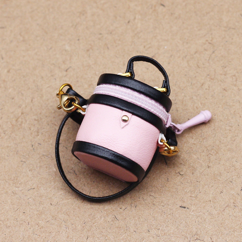 Labubu Doll Crossbody Bag - Adjustable Mini Cloth Bag for BJD & Ob11 Dolls