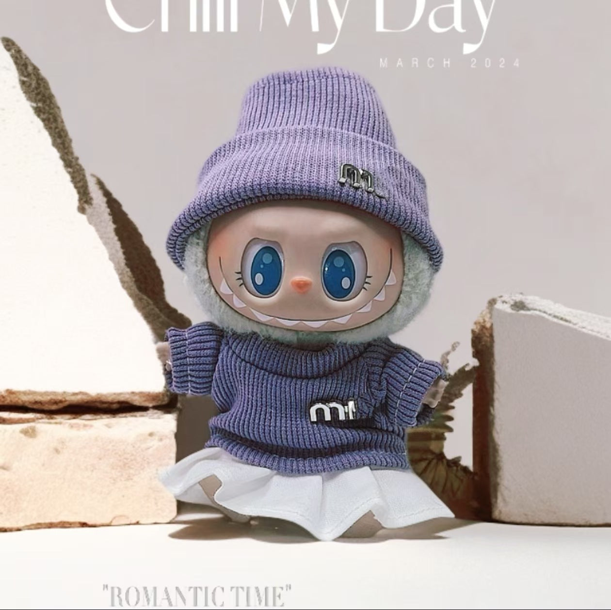 Labubu Doll Clothes - 17cm Two-Piece Outfit Set