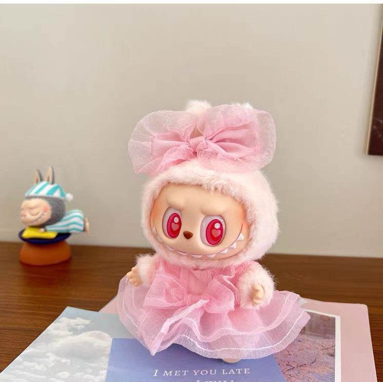 Labubu Doll Clothes - Cute Outfits for 10cm & 17cm Vinyl Dolls