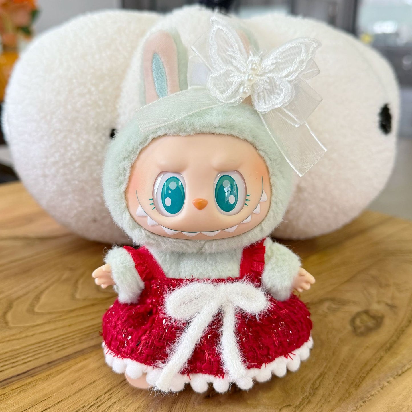 Labubu Doll Dress Set - Butterfly Fairy Outfit for 1st & 2nd Gen Blind Box