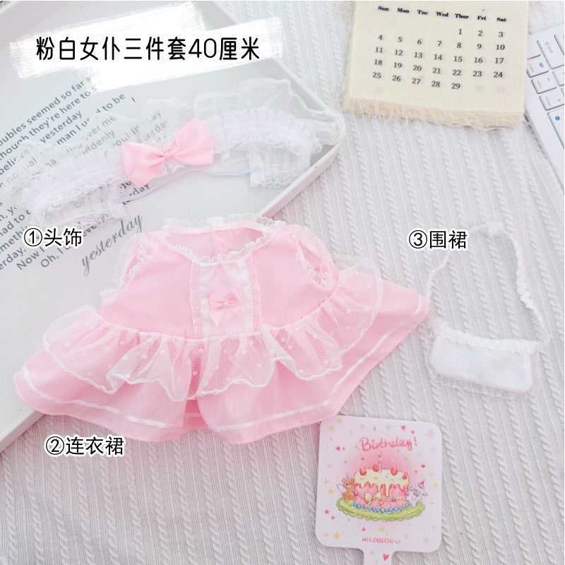 Labubu Doll Clothes - 40cm Halter Tops & Outfits for Vinyl Dolls
