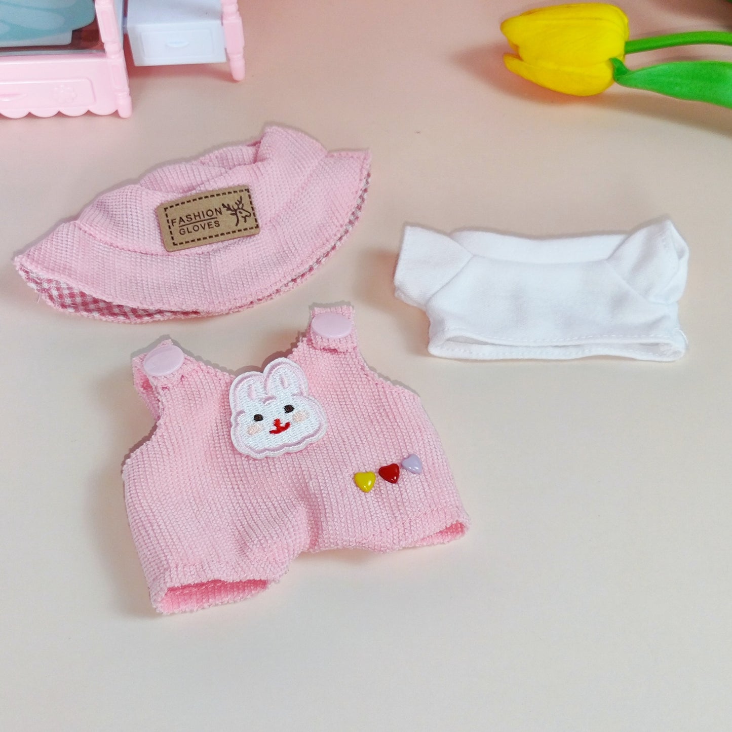 Labubu Doll Baby Clothes Set - Cute Outfit for Vinyl Dolls