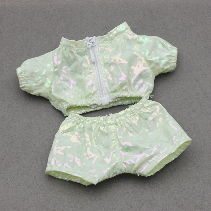 Labubu Doll Sunscreen Coat Pants - 17cm Blind Box Outfit