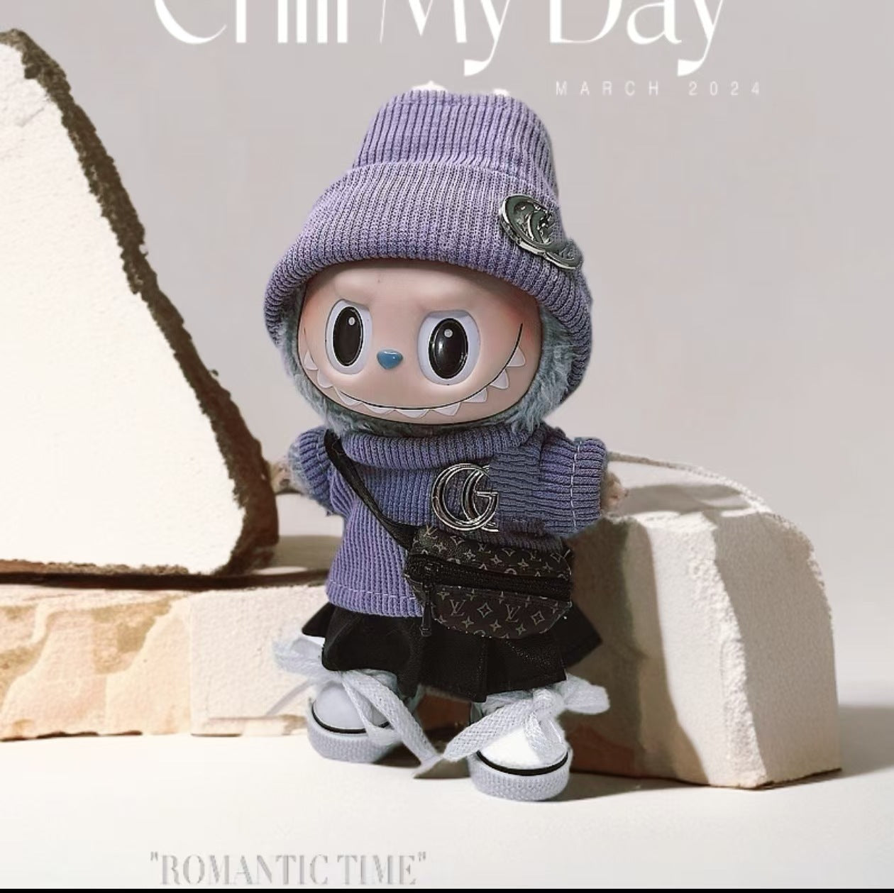 Labubu Doll Clothes - 17cm Two-Piece Outfit Set