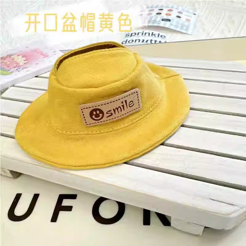 Labubu Doll Hats - 17cm & 10cm Cute Bear & Pig Fisherman Hats