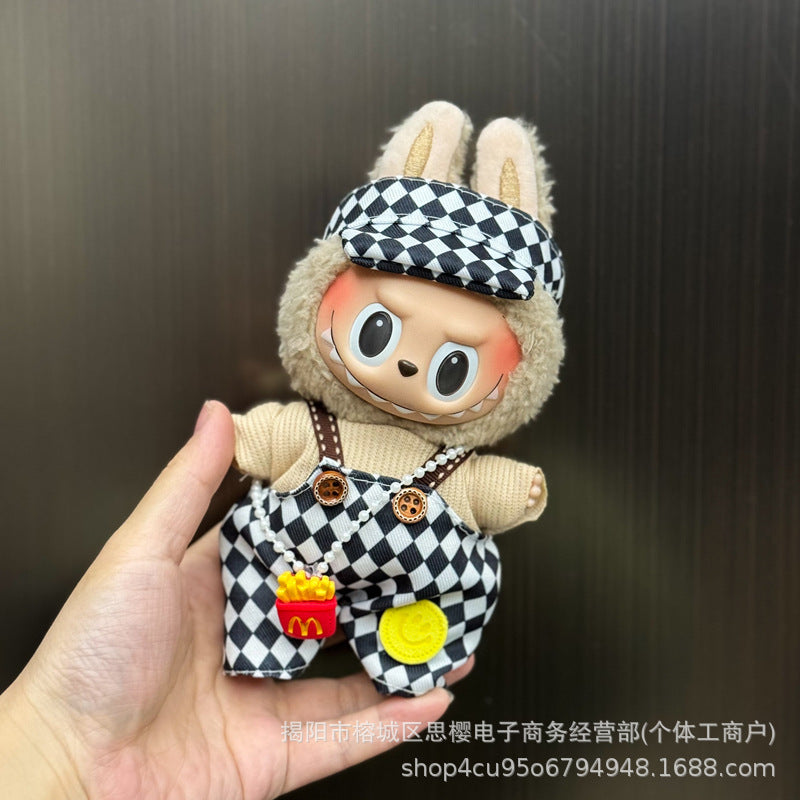 Labubu Doll Clothes Outfit for 17cm Vinyl Doll - LBB Series