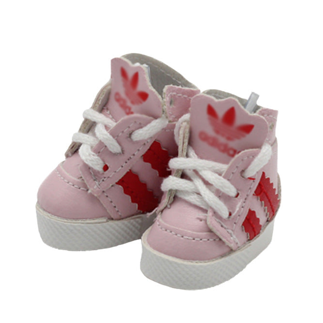 Labubu Doll Sneakers - Casual Shoes for 15cm EXO & BJD Dolls (4cm Height, 8 Colors)
