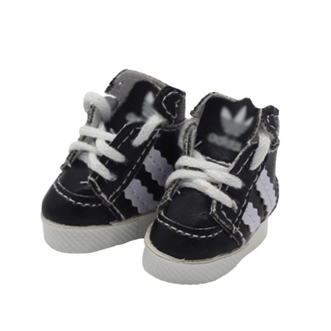 Labubu Doll Sneakers - Casual Shoes for 15cm EXO & BJD Dolls (4cm Height, 8 Colors)