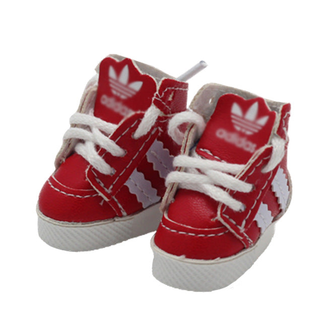 Labubu Doll Sneakers - Casual Shoes for 15cm EXO & BJD Dolls (4cm Height, 8 Colors)
