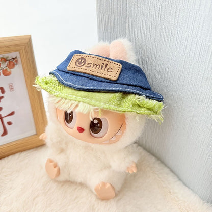 Labubu Doll Princess Suspenders Skirt Outfit for 17cm Vinyl Doll