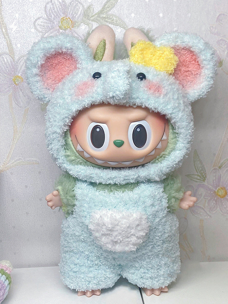 3rd Gen Labubu Doll Clothes Set for 17cm Vinyl Dolls