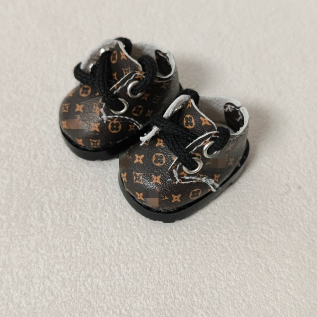 Labubu Baby Shoes Collection 17CM Keychain Blind Hirabu Cloth Changing Shoes Doll Toy Shoes