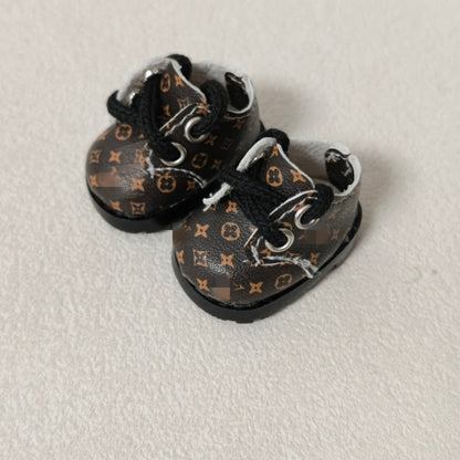 Labubu Baby Shoes Collection 17CM Keychain Blind Hirabu Cloth Changing Shoes Doll Toy Shoes