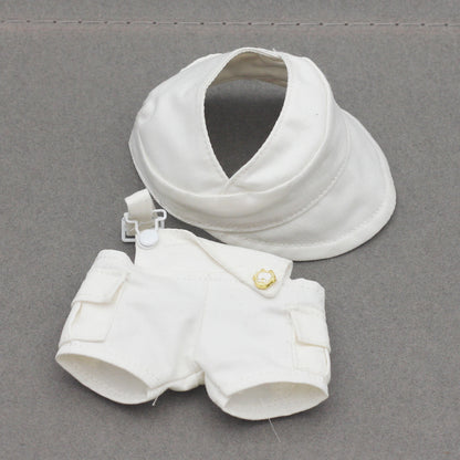 Labubu Doll Outfit - 17CM Baseball Cap & Pants Set in Multiple Colors