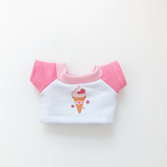 Labubu Doll Outfit Set - Cute T-Shirt, Pants & Hat for 1st, 2nd, 3rd Gen