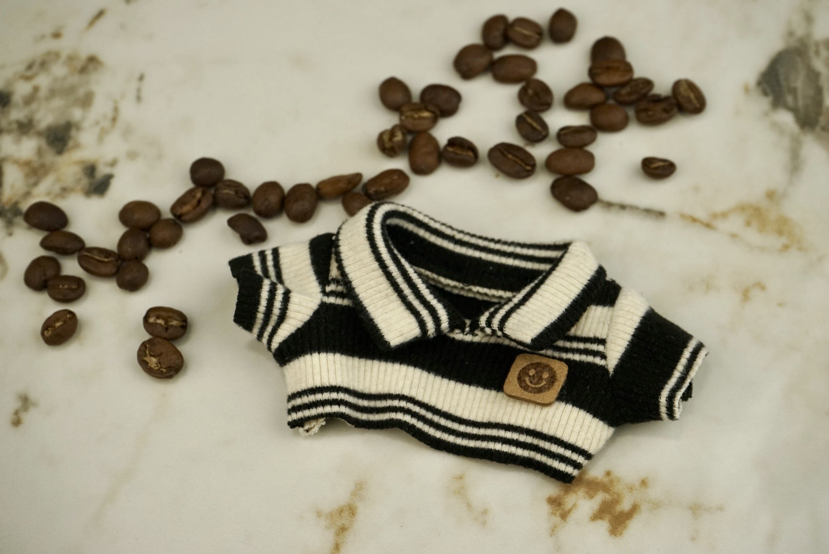 Labubu Doll Polo Shirt & Pants Outfit for 17cm Vinyl Doll