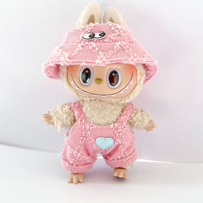 Labubu Doll Clothes - 3-Piece & 2-Piece Outfits for 17cm Labubu Dolls