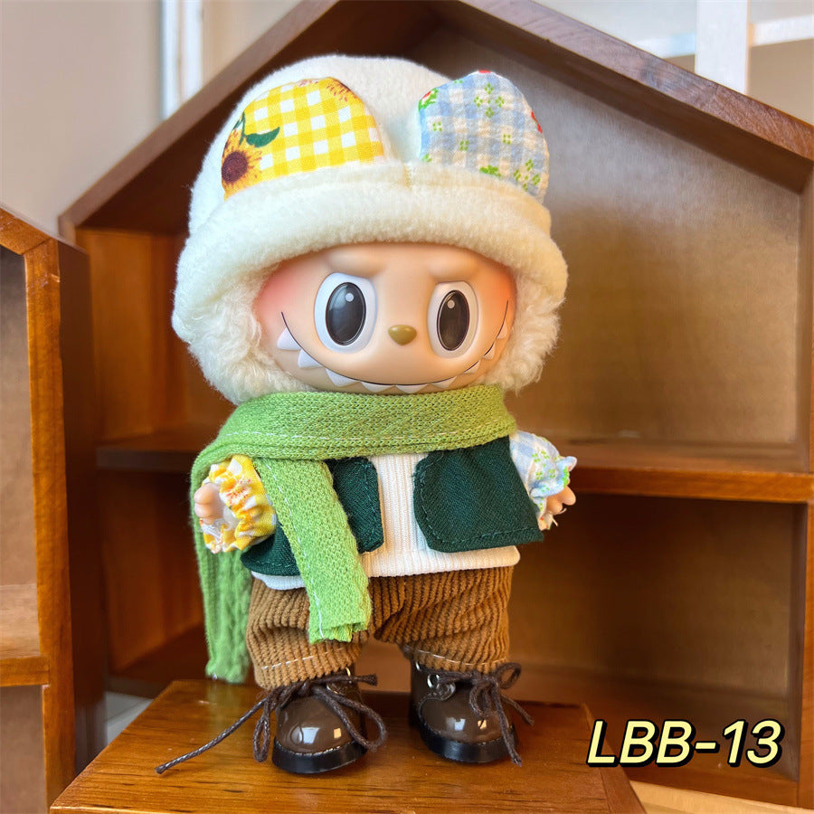 Labubu Doll Clothes for 1st & 2nd Gen - Universal Fit Outfits